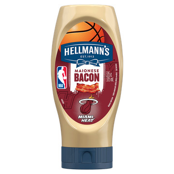 Maionese Bacon NBA Hellmanns 335g