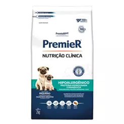 Ração Premier Hipoalergênica Cães Proteína e Mandioca 2 Kg