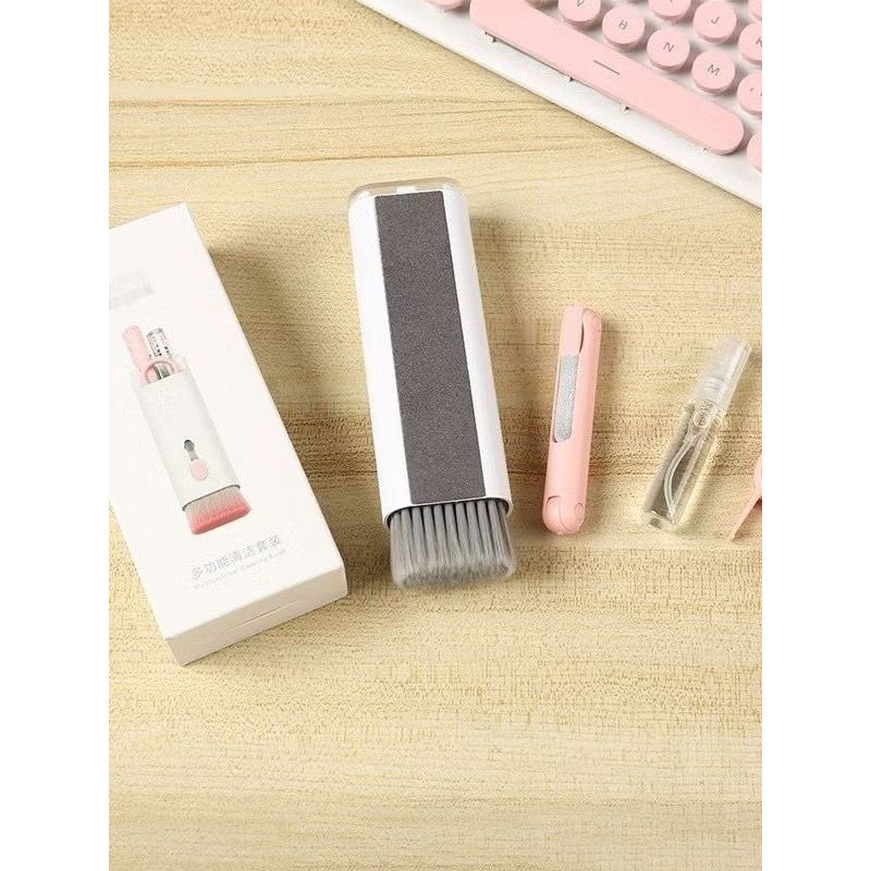 Escova De Limpeza 7 Em 1 Multifuncional Portátil  Para Teclado, Notebook, Computador, Fone De Ouvido, Eletroportáteis