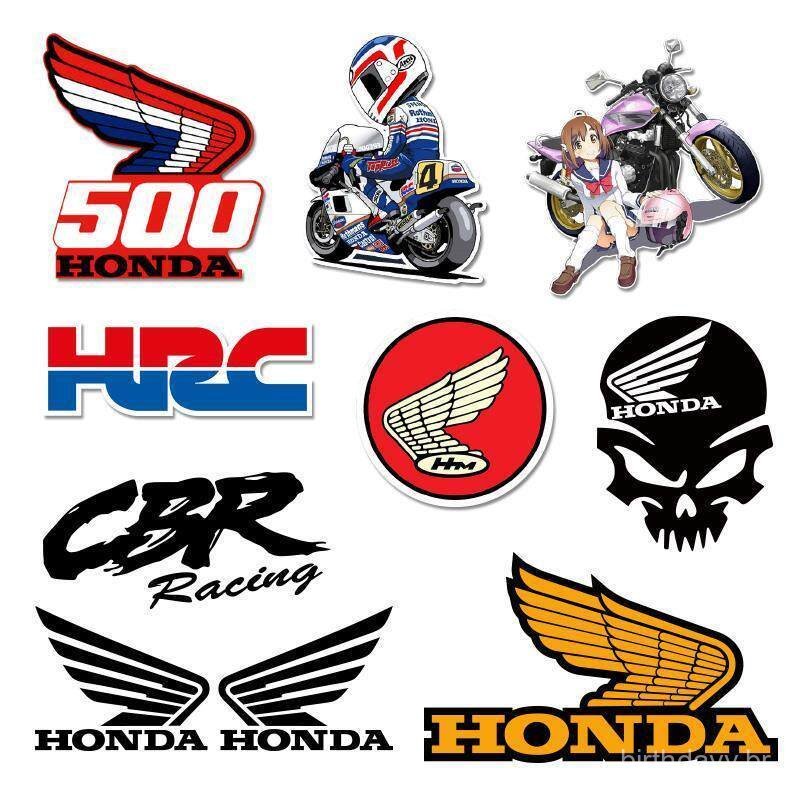 Adesivos Populares para Modificação de Motocicletas Honda, Impermeáveis, Personalizados, Decoração de Motocicleta, Adesi