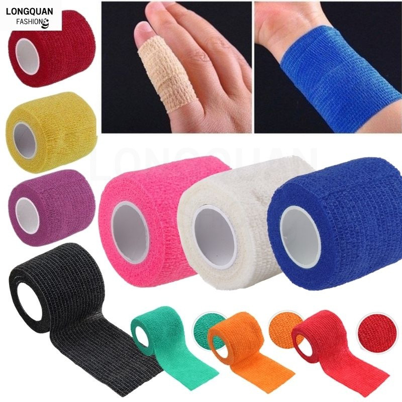 Bandagem elástica autoadesiva, usada para proteger os dedos/basquete/vôlei.