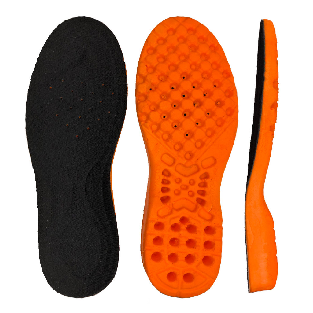 Palmilha de Gel para Coturno Bota Adventure Ortopédica em Gel Anatômica Anti Impacto Confortável