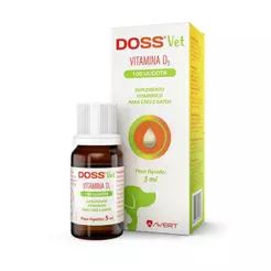 Doss Vet Suplemento Vitamínico Gotas Cães Gatos 5ml Avert