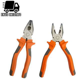Alicate Universal Profissional Multiuso 8" Cabo Isolado Ferramenta