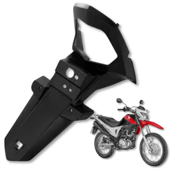PARALAMA TRASEIRO SUPORTE PLACA HONDA NXR BROS 160 2015 A 2024 PRETO INJETADO SEM ADAPTAÇÃO