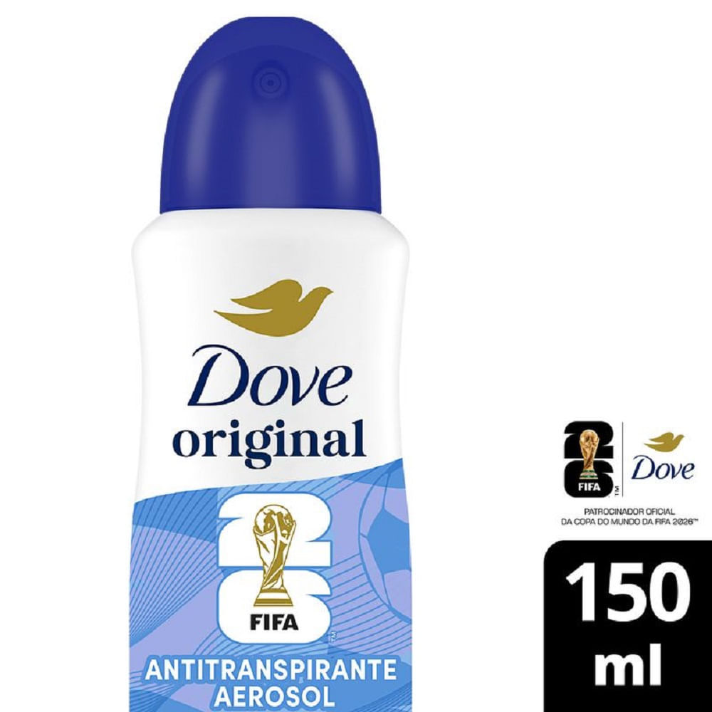 Desodorante Antitranspirante Aerosol Original 48h Dove 150ml