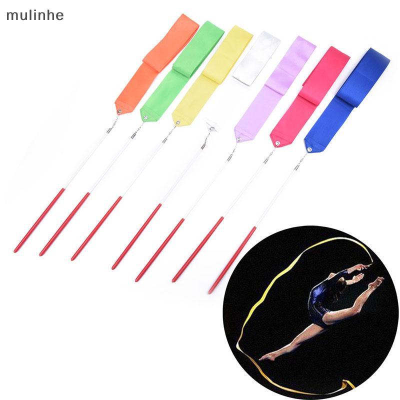 2m Fitas De Ginástica Profissional Fita De Dança Arte Rítmica Ballet Streamer