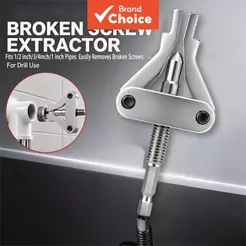 Extrator Universal De Rosca De Tubo Quebrado , Peça Única , Adequado Para 1/2 3/4 1 Polegada PPR PVC MPP , Ferramenta Re