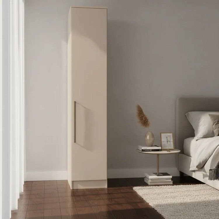Guarda Roupa Modulado 1 Porta Requinte+ 100% MDF Cinza/Duna Line Duna Line