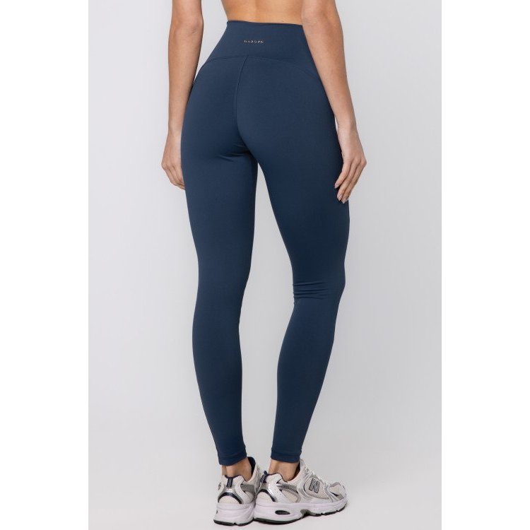 Legging Cós Alto em Poliamida Puresense Azul Saphire — imagem 2 de 2