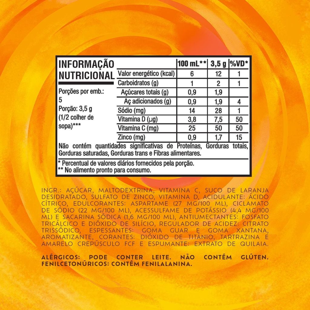 Tang Refresco em pó sabor laranja 18g · foto 2