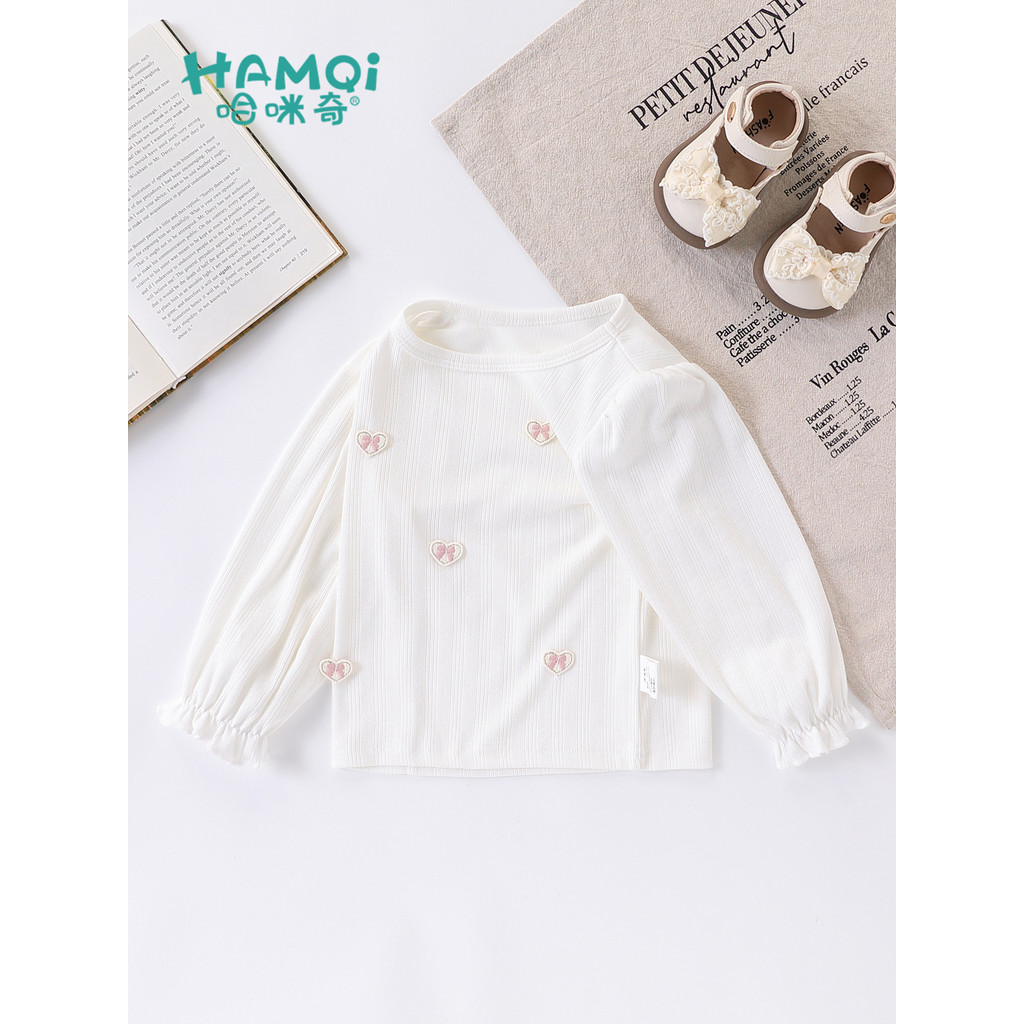 Crianças crianças roupas meninas camiseta de manga comprida primavera outono roupas pequenas crianças estilo ocidental c