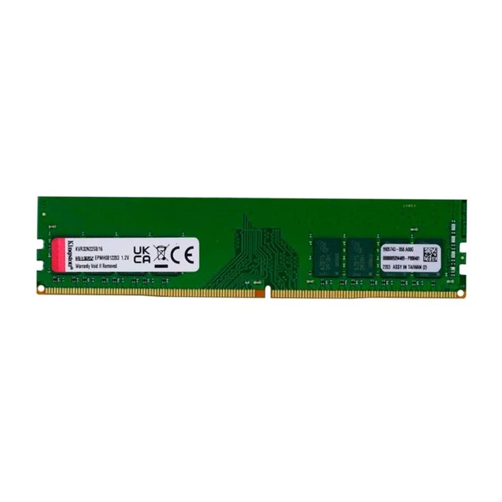 Memoria RAM para Desktop Kingston 16GB DDR4 3200mhz KVR32N22S8-16
