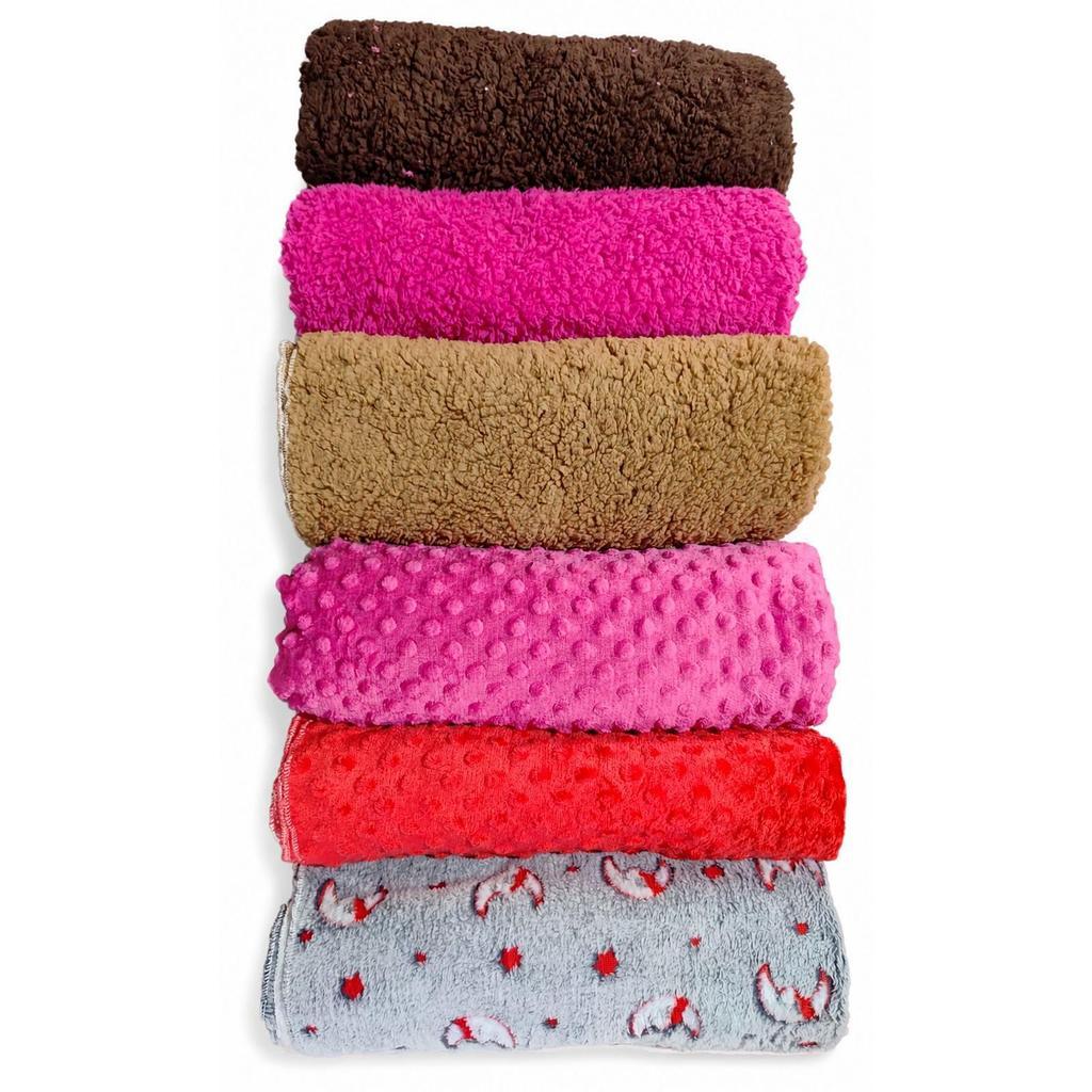 Kit 1,2 ou 3 Mantas/Cobertor Pet ultra soft pele de carneiro Cachorro e Gato