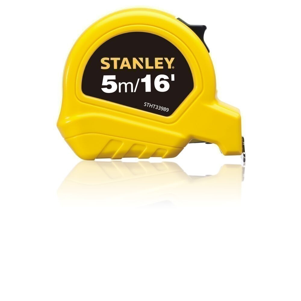 Trena com fita de aço com freio manual 16 mm x 5 m - Stanley
