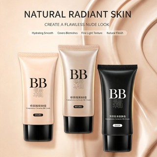 ELE Creme Leve Para Maquiagem Diária Rápida Com Cobertura Natural