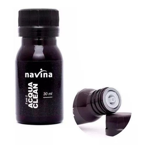 Acqua Clean Navina Solução De Limpeza Para Extensão Cílios