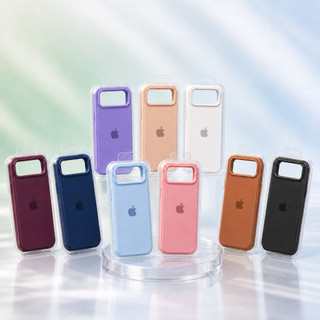 BGM—Capinha Case Silicone Aveludada Para capinha iphone 18 Pro Max /17 Pro Max Premium