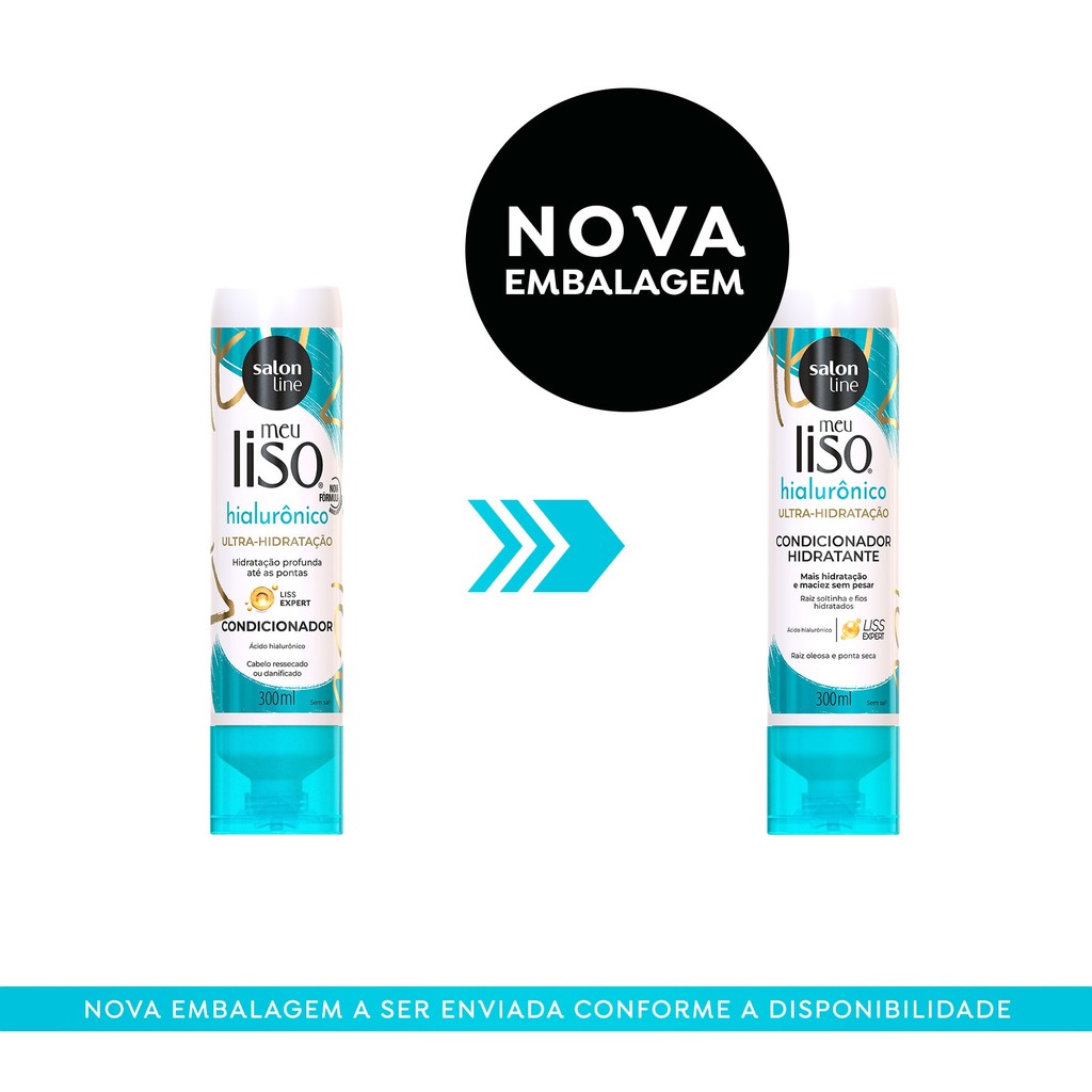 Condicionador Meu Liso Hialurônico 300ml · foto 2