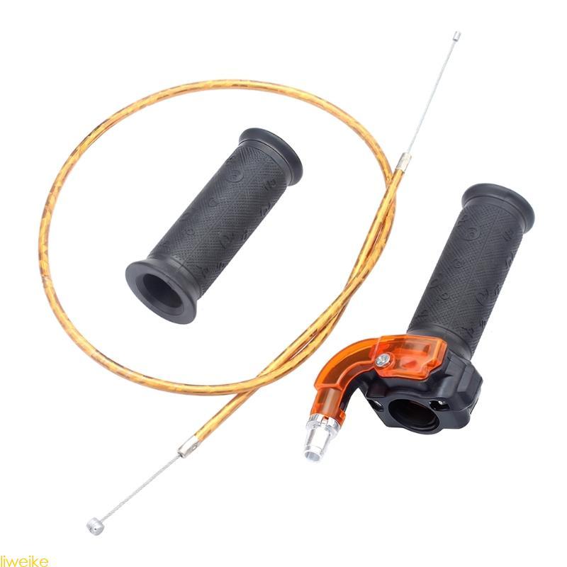 liweike Forte ABS Twist Grip Package Para Motores 2 Ciclos 47CC 49CC Perfeito Veículos Minúsculos