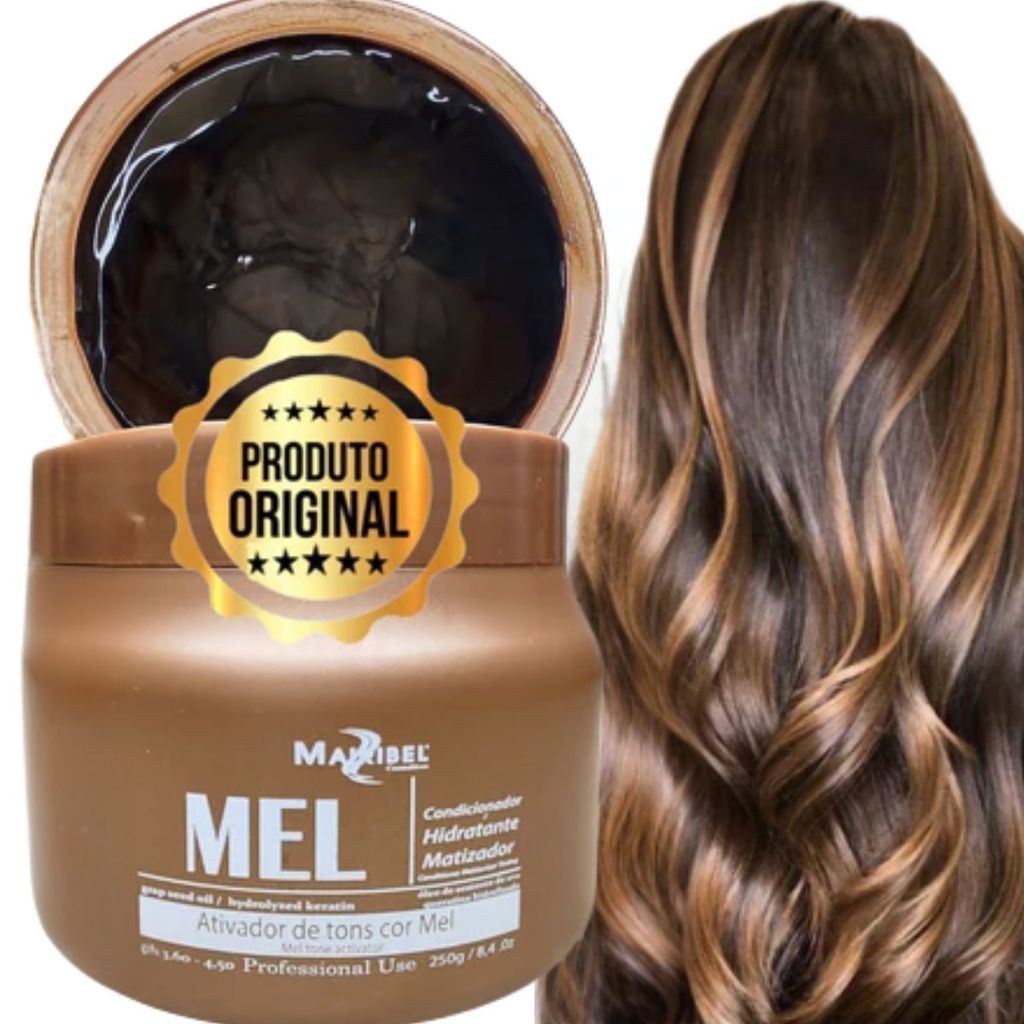 Máscara Matizadora Loiro Efeito Mel Natural com Hidratação e Brilho Iluminado | Renove Seu Visual
