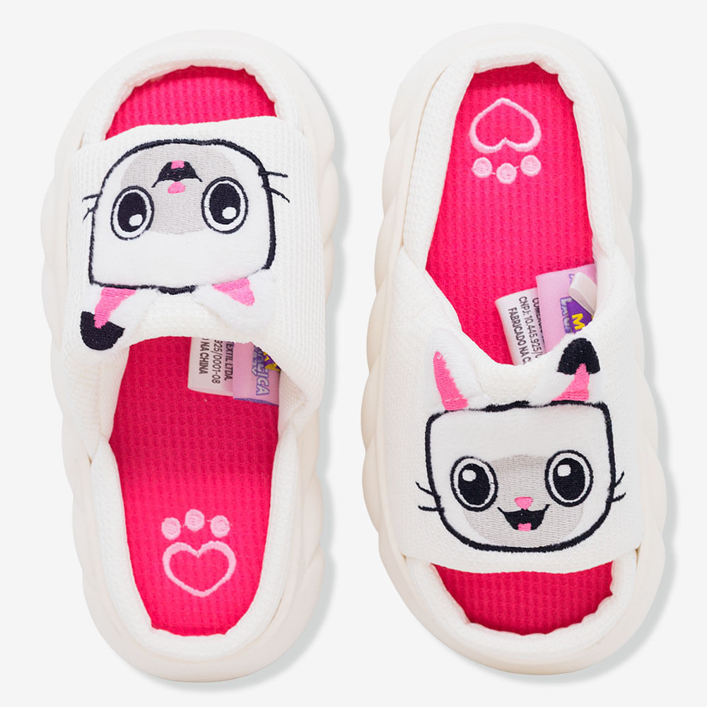 Pantufa Infantil Nuvem A Casa Magica de Gabby