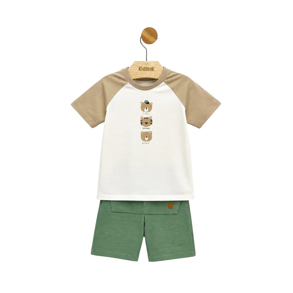 Conjunto Menino Camiseta e Bermuda Bichinhos - Trick Nick