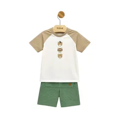 Conjunto Menino Camiseta e Bermuda Bichinhos - Trick Nick