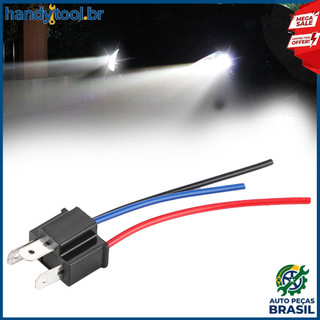 ERYUE Heavy Duty H4 Conector de Extensão de Cabeça Macho Tomada com Chicote de Fios para Fácil Instalação Compatível e