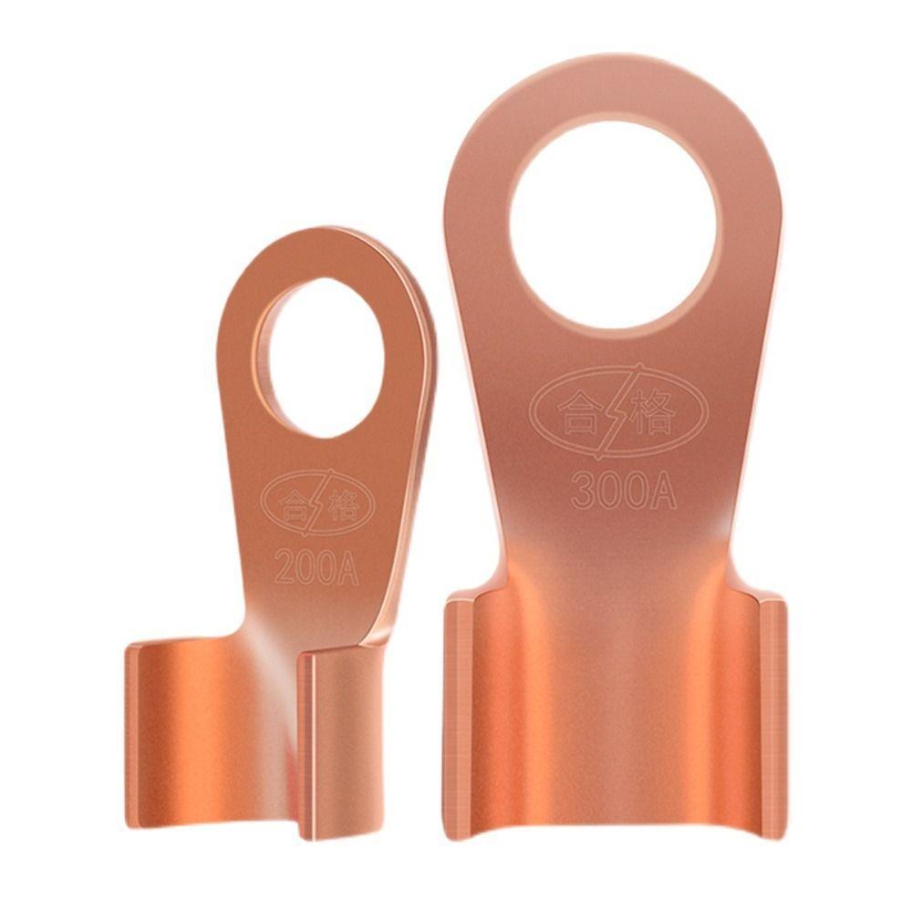 10 Unidades/Pacote Kit De Conector De Cabo OT , Crimpagem De Terminal De Nariz De Fio Tipo De Cobre , 10A-80