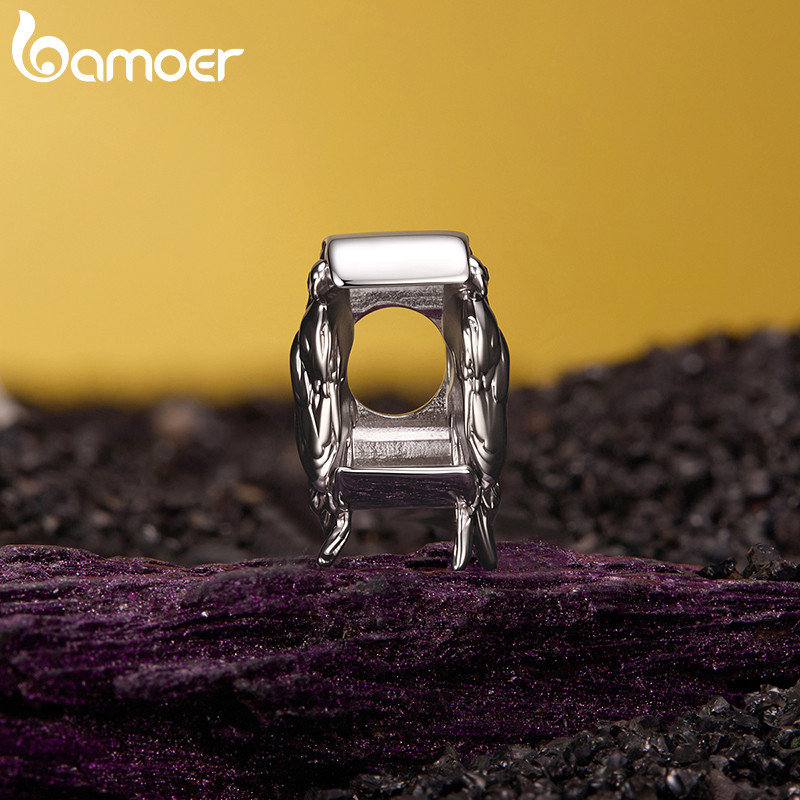 Bamoer Charm Moon Raven Pingente DIY Para Pulseira Presentes Mulheres — imagem 2 de 2