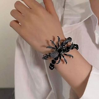 Pulseira feminina com contas de aranha, estoque pronto, sensação de alta qualidade, festa de estudante de alta aparência