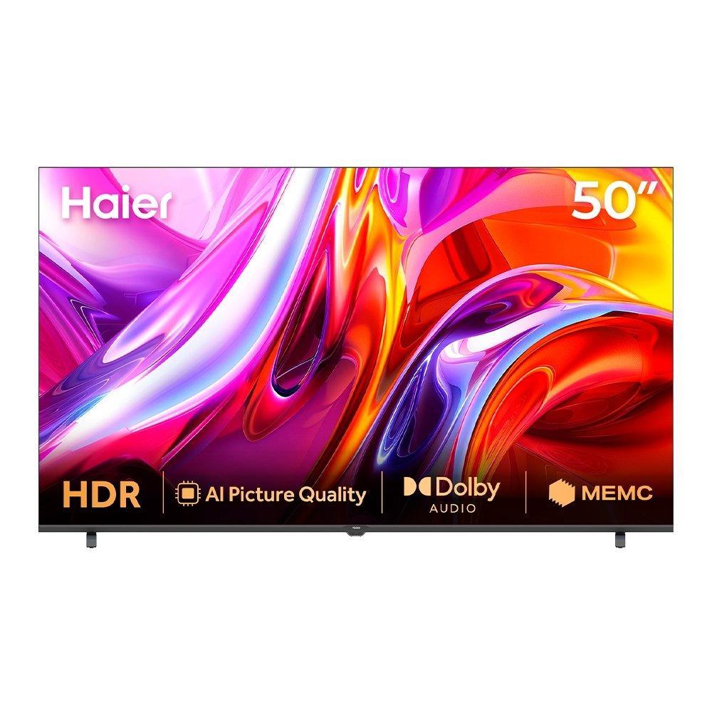 Smart TV 50 Haier 4K H50K85GUX UHD Wi-Fi 4 HDMI