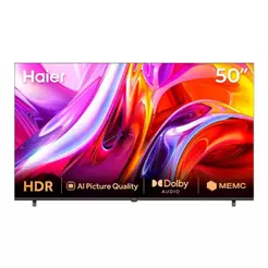Smart TV 50 Haier 4K H50K85GUX UHD Wi-Fi 4 HDMI