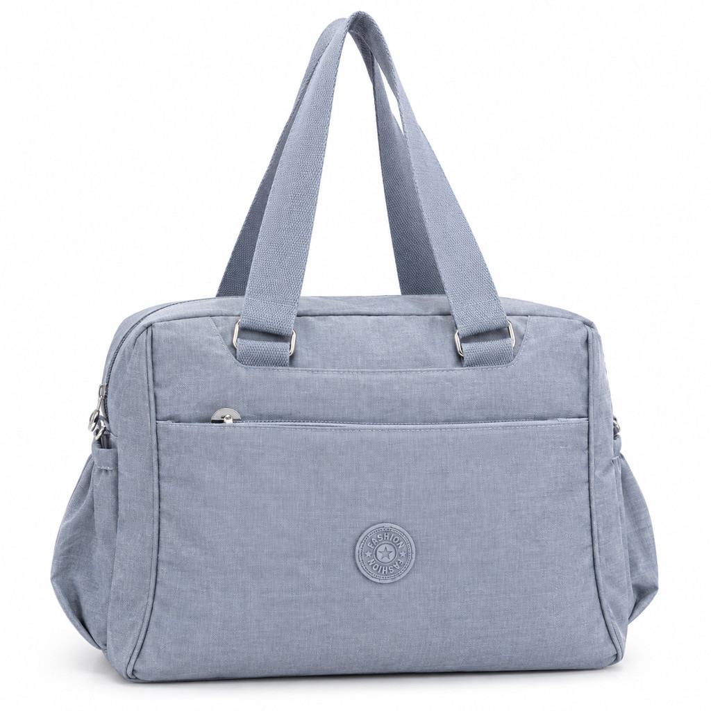 Bolsa Tote Feminina Transversal de Ombro em Nylon Ideal para Trabalho Escolar Faculdade Viagem