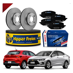 Kit Disco De Freio Pastilha Onix Hatch Sedan 1.0 2020 A 2025