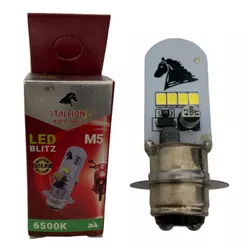 Lâmpada Farol Led Biz 125 Biz 100 Pop100 Bros 09/12 M5 Stallion Cavalinho