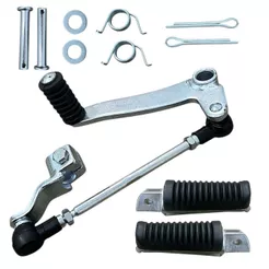 Kit de Pedal De Cambio + Pedaleira Para Moto Yamaha Ys 250 Fazer 2006 Até 2017
