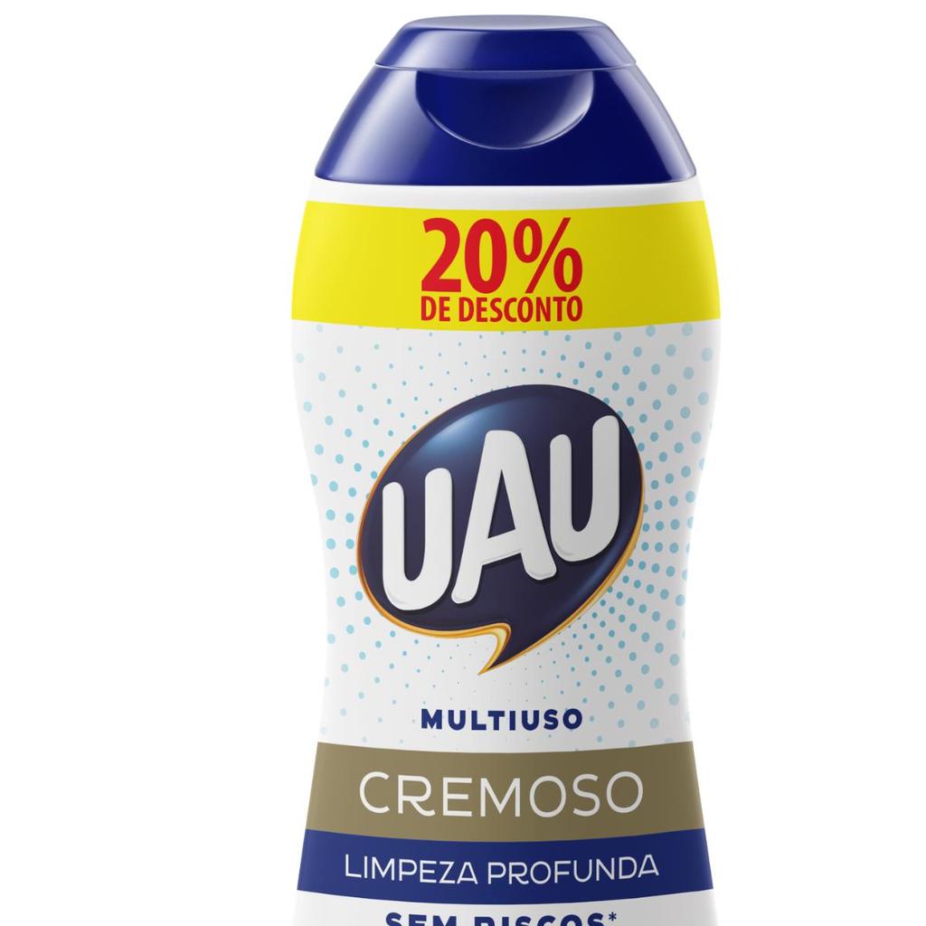 Multiuso UAU Cremoso Tradicional 400ML embalagem PROMO20% — imagem 2 de 2