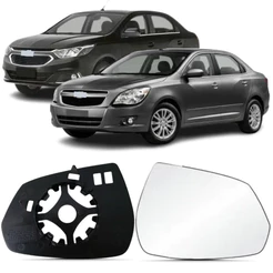 Lente Retrovisor Cobalt 2011 2012 2013 2014 á 2020 Direito