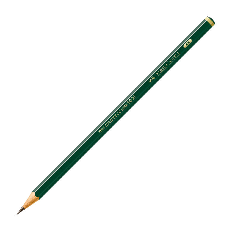 Lápis preto 8B 9000 319008 Faber-Castell