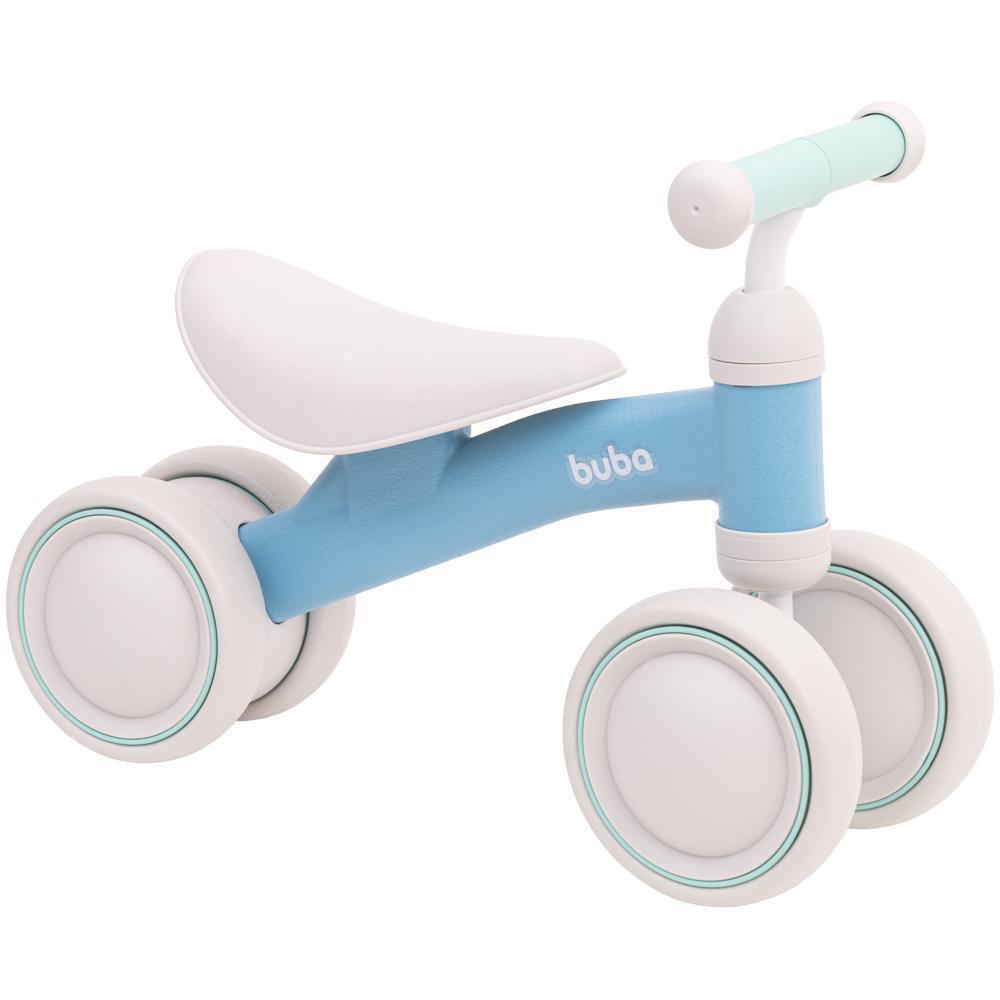Bicicleta Equilíbrio Buba Infantil Andador Sem Pedal 4 Rodas Bebê Buba Criança