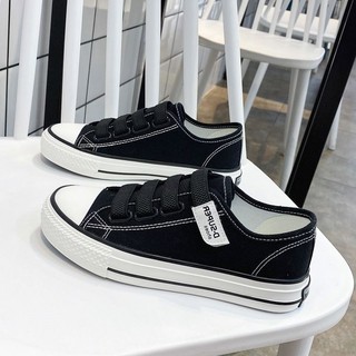 Moda Velcro sapatos de lona sapatos femininos novo estilo primavera outono moda All-Match pequenos tênis brancos tênis e
