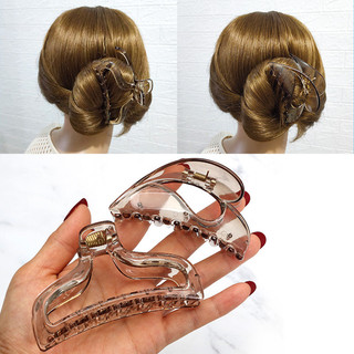 Bola cocar hairpin volta cabeça hairpin hairpin Clip ins feminino coreano hairpin elegante banho tamanho grande