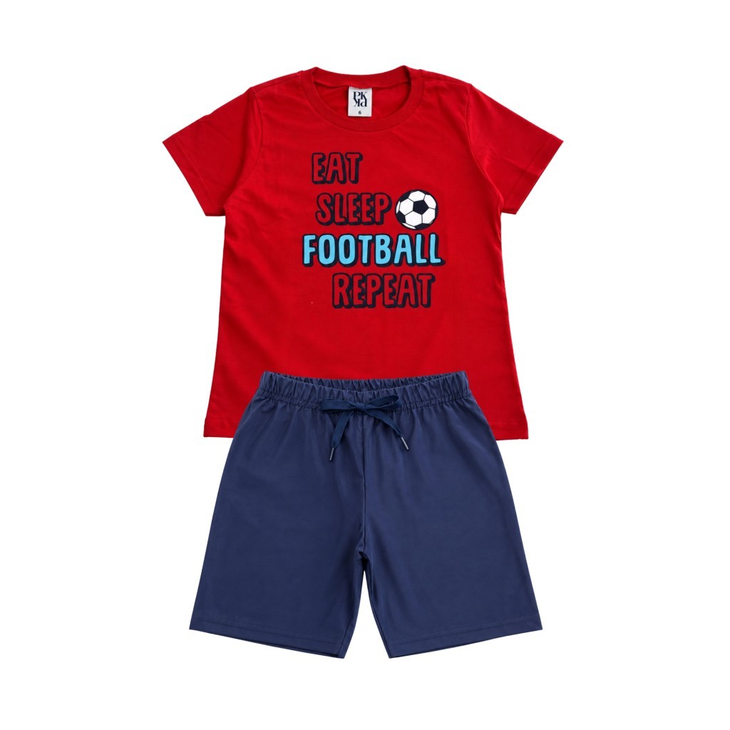 Conjunto Masculino Infantil Rotina De Jogador
