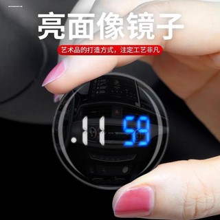 Mini relógio de parede à prova dwaterproof água estudante portátil relógio eletrônico enfermeira medidor despertador lum
