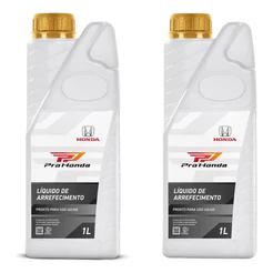 Líquido De Arrefecimento Do Radiador Honda Original Kit 2 Lt Azul