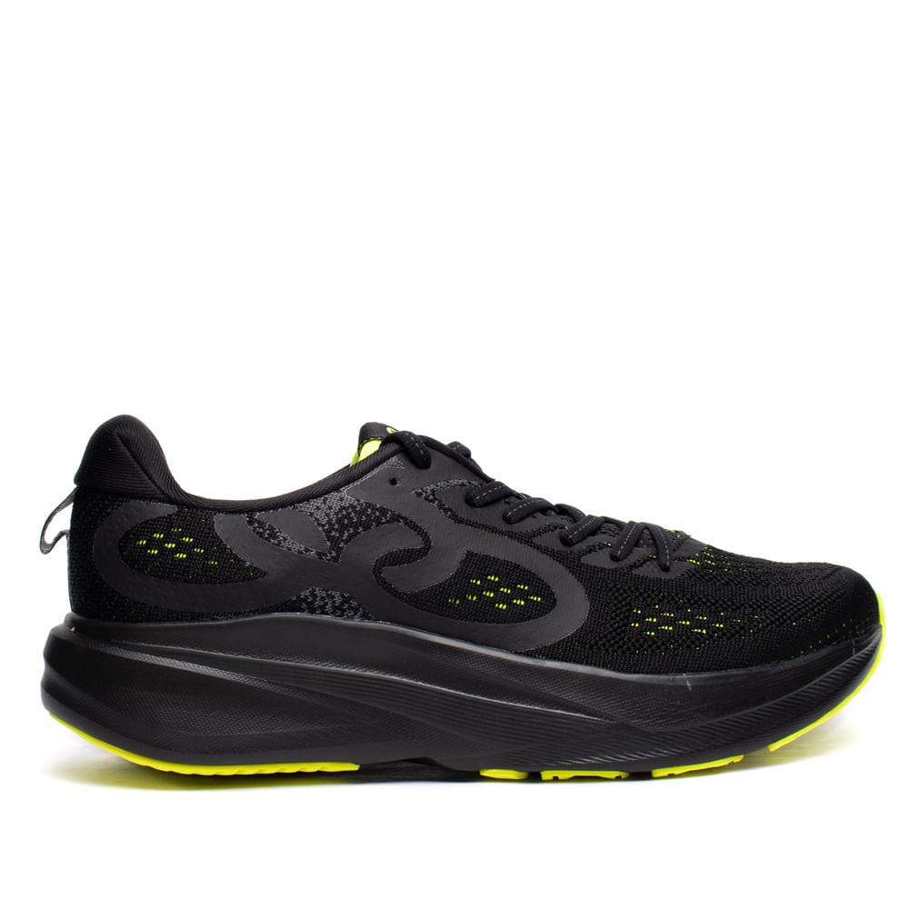 Tênis Masculino Olympikus Challenger 6 Corrida Preto/Verde