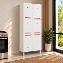 Paneleiro Duplo de Aço Mirage New Topázio Branco