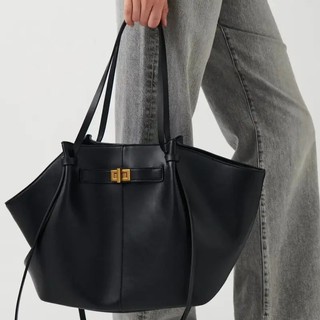 Bolsas de ombro femininas de grande capacidade, com design moderno, fecho de metal, fabricadas em couro sintético de alt